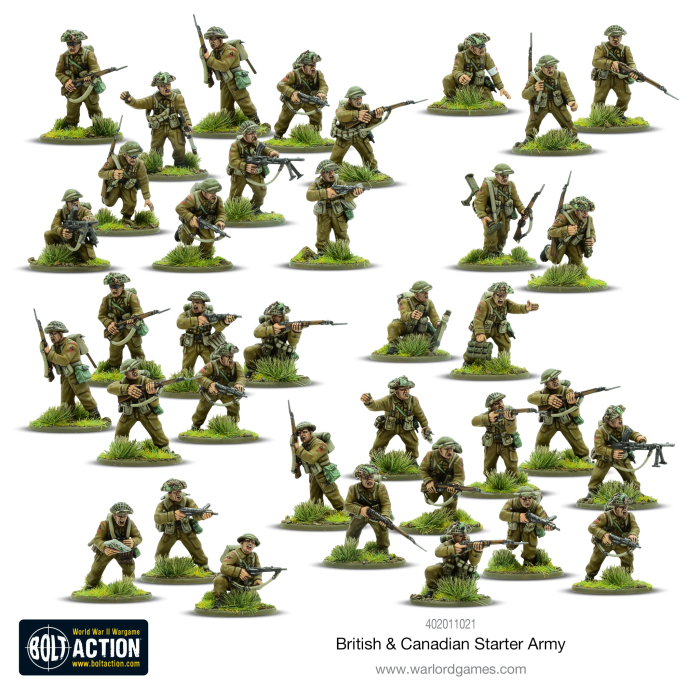 Bolt Action:  British & Canadian Army (1943-45) Starter Army